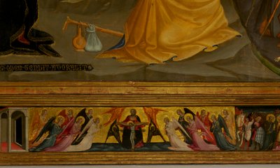 (detalle) de Natividad de Bicci di Lorenzo